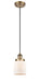 Innovations - 916-1P-BB-G51 - One Light Mini Pendant - Ballston - Brushed Brass