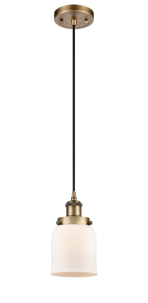 Innovations - 916-1P-BB-G51 - One Light Mini Pendant - Ballston - Brushed Brass