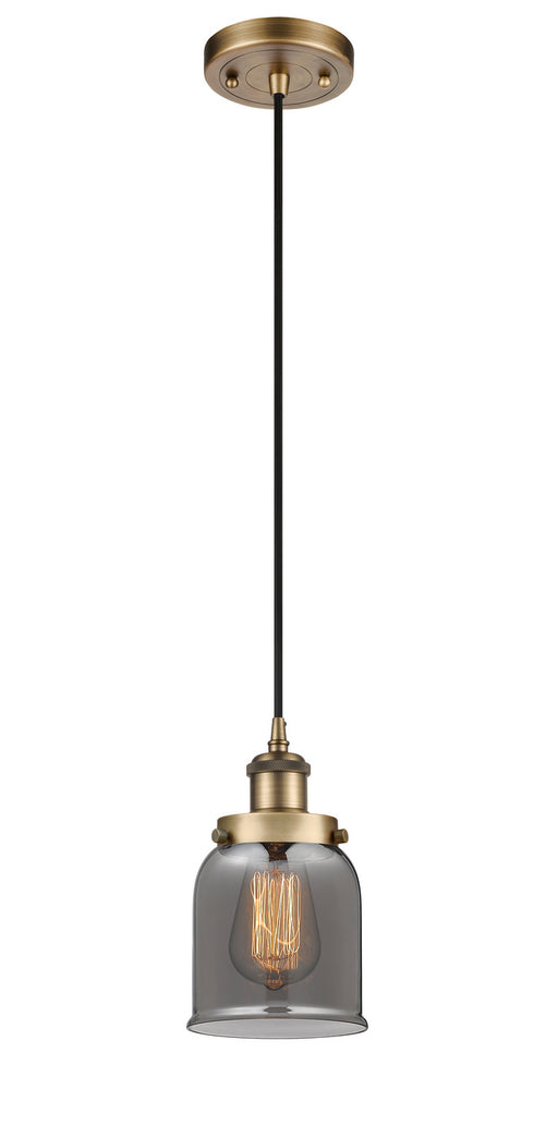 Innovations - 916-1P-BB-G53 - One Light Mini Pendant - Ballston - Brushed Brass