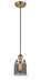 Innovations - 916-1P-BB-G53-LED - LED Mini Pendant - Ballston - Brushed Brass