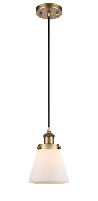 Innovations - 916-1P-BB-G61-LED - LED Mini Pendant - Ballston - Brushed Brass