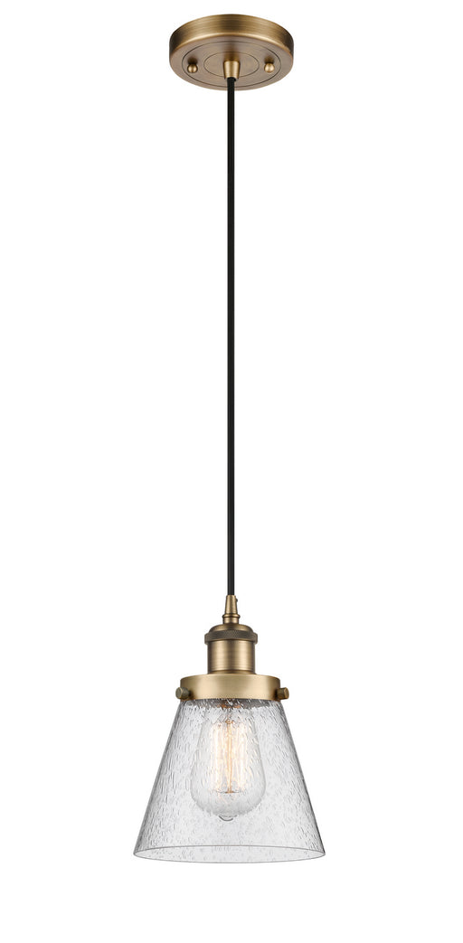 Innovations - 916-1P-BB-G64-LED - LED Mini Pendant - Ballston - Brushed Brass