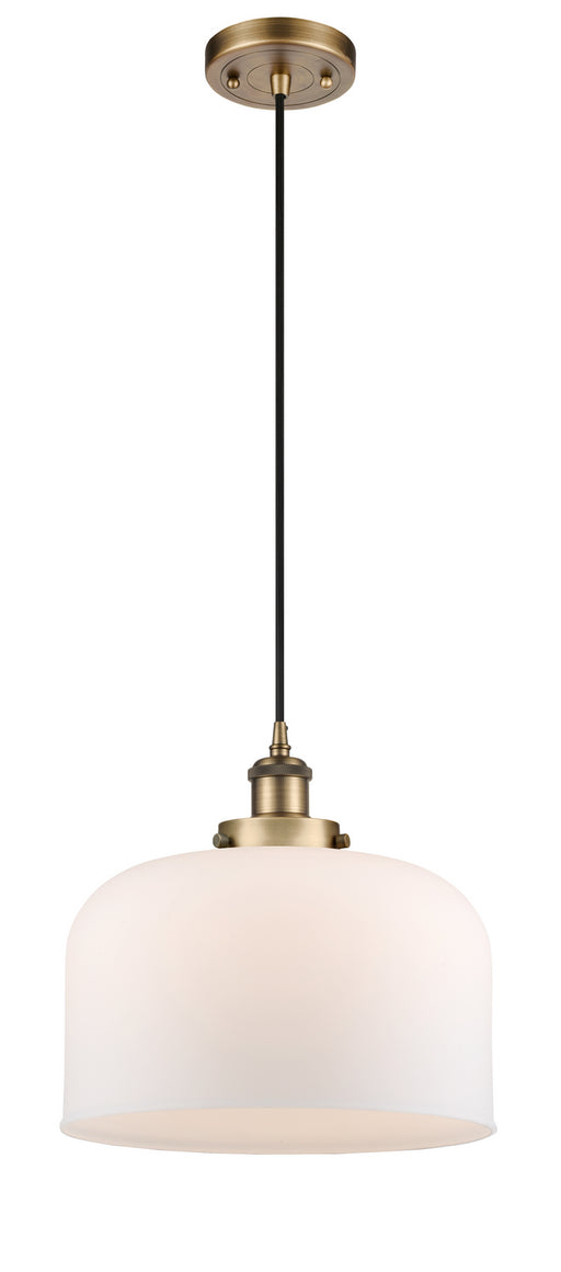 Innovations - 916-1P-BB-G71-L - One Light Mini Pendant - Ballston - Brushed Brass