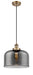 Innovations - 916-1P-BB-G73-L-LED - LED Mini Pendant - Ballston - Brushed Brass
