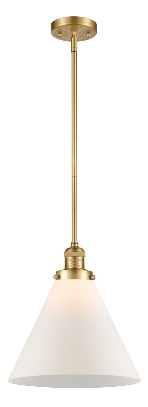 Innovations - 201S-SG-G41-L - One Light Mini Pendant - Franklin Restoration - Satin Gold