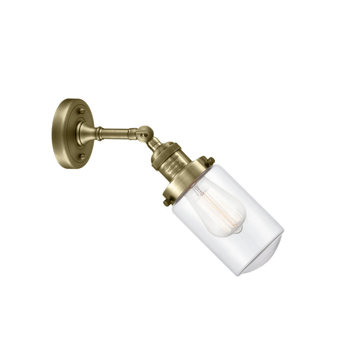 Innovations - 203-AB-G312-LED - LED Wall Sconce - Franklin Restoration - Antique Brass