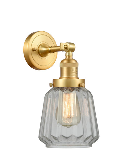 Franklin Restoration LED Wall Sconce Satin Gold
