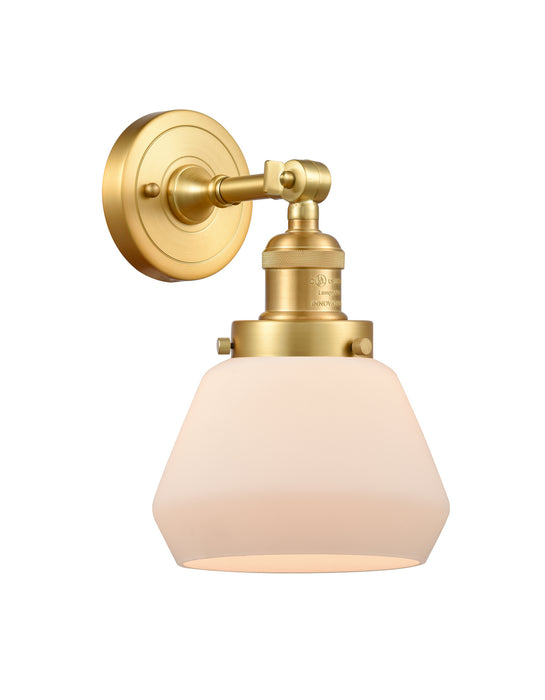 Innovations - 203-SG-G171-LED - LED Wall Sconce - Franklin Restoration - Satin Gold