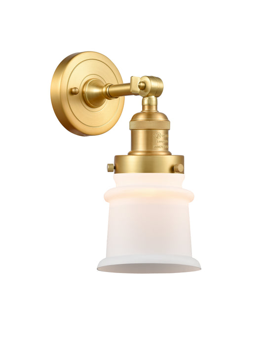 Innovations - 203-SG-G181S-LED - LED Wall Sconce - Franklin Restoration - Satin Gold