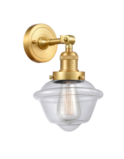 Franklin Restoration LED Wall Sconce Satin Gold