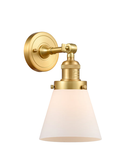 Innovations - 203-SG-G61-LED - LED Wall Sconce - Franklin Restoration - Satin Gold