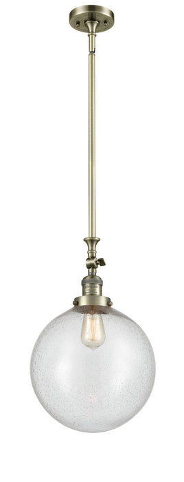 Innovations - 206-AB-G204-12-LED - LED Mini Pendant - Franklin Restoration - Antique Brass