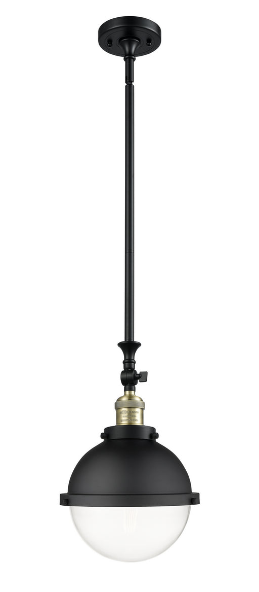 Innovations - 206-BAB-HFS-82-BK - One Light Mini Pendant - Franklin Restoration - Matte Black