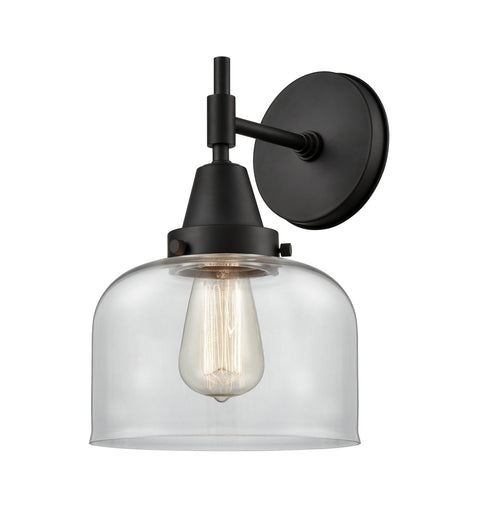 Caden One Light Wall Sconce Matte Black