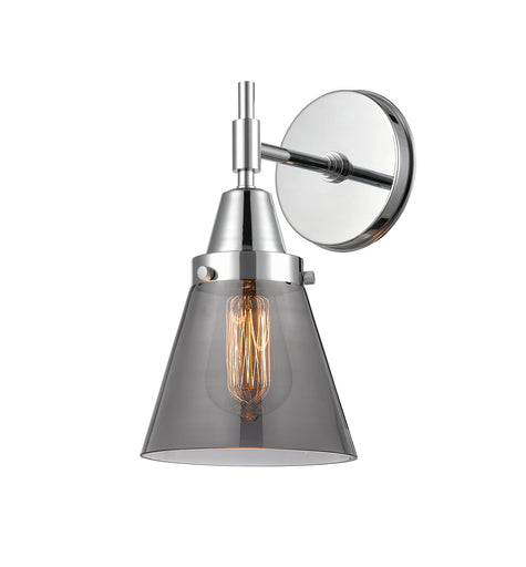 Caden One Light Wall Sconce Polished Chrome