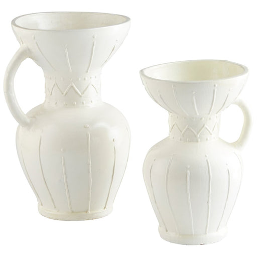 Cyan - 10673 - Vase - White
