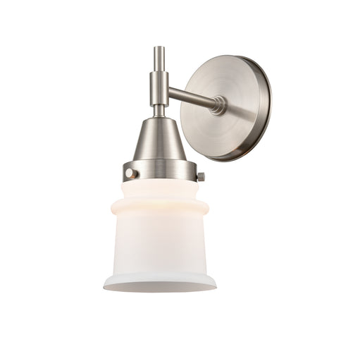 Caden One Light Wall Sconce Satin Nickel