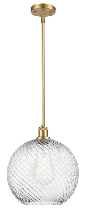 Innovations - 516-1S-SG-G1214-12-LED - LED Mini Pendant - Ballston - Satin Gold