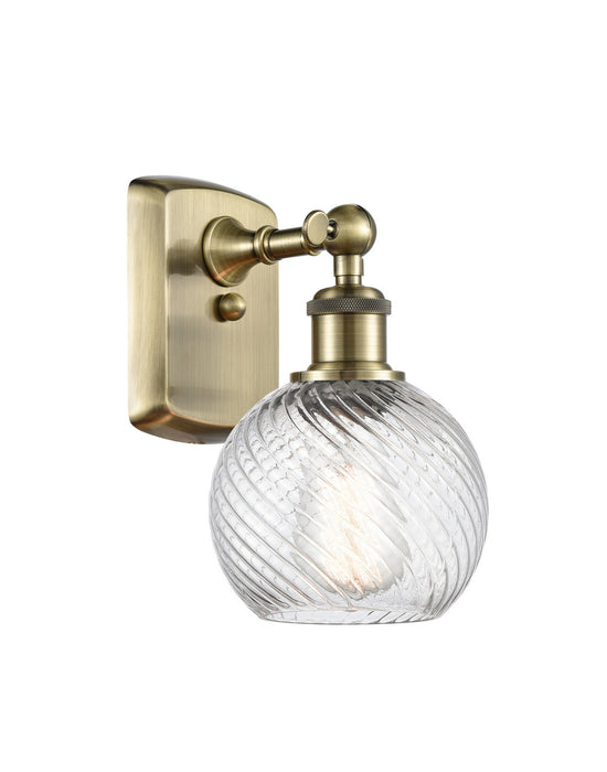 Innovations - 516-1W-AB-G1214-6-LED - LED Wall Sconce - Ballston - Antique Brass