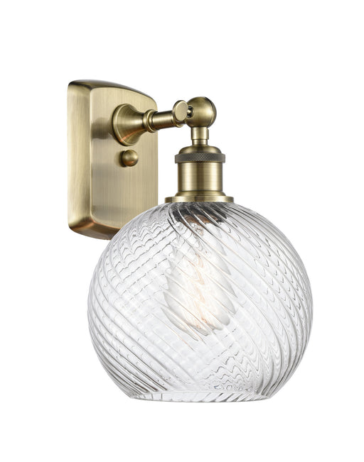 Innovations - 516-1W-AB-G1214-8 - One Light Wall Sconce - Ballston - Antique Brass