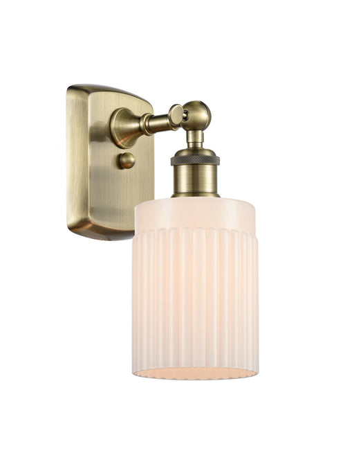 Innovations - 516-1W-AB-G341 - One Light Wall Sconce - Ballston - Antique Brass