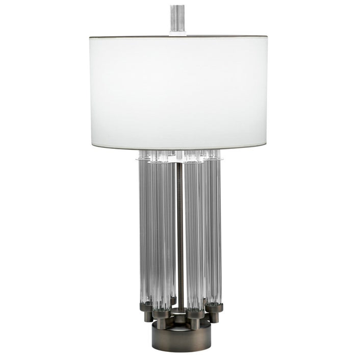 Cyan - 10813-1 - LED Table Lamp - Antique Silver