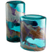 Cyan - 10846 - Vase - Blue