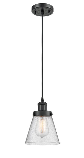 Ballston Urban One Light Mini Pendant Matte Black