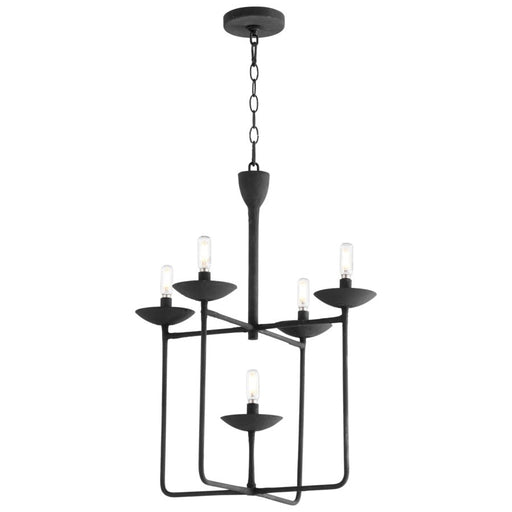 Cyan - 10972 - Five Light Chandelier - Noir