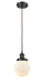 Innovations - 916-1P-OB-G201-6 - One Light Mini Pendant - Ballston - Oil Rubbed Bronze