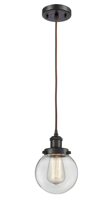 Innovations - 916-1P-OB-G202-6 - One Light Mini Pendant - Ballston - Oil Rubbed Bronze