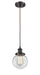 Innovations - 916-1P-OB-G202-6 - One Light Mini Pendant - Ballston - Oil Rubbed Bronze