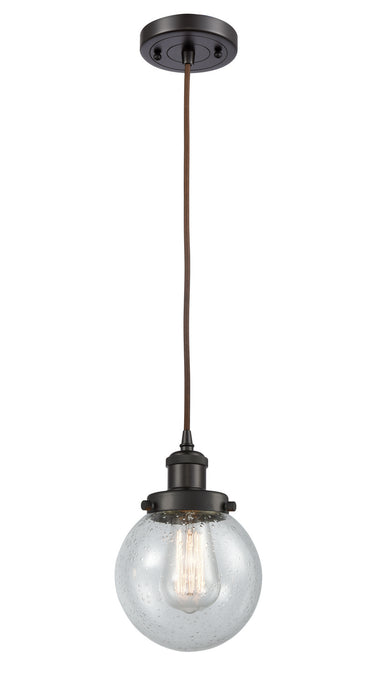 Innovations - 916-1P-OB-G204-6 - One Light Mini Pendant - Ballston - Oil Rubbed Bronze