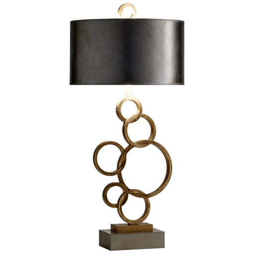 Cyan - 10984 - One Light Table Lamp - Silver And Gold