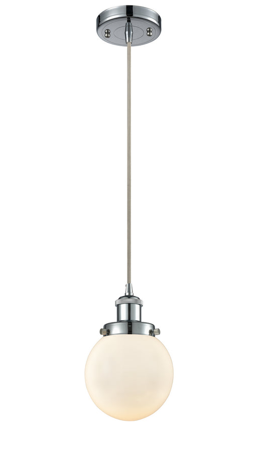 Innovations - 916-1P-PC-G201-6 - One Light Mini Pendant - Ballston - Polished Chrome