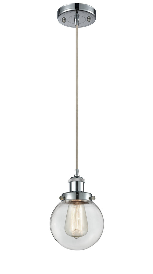 Innovations - 916-1P-PC-G202-6 - One Light Mini Pendant - Ballston - Polished Chrome