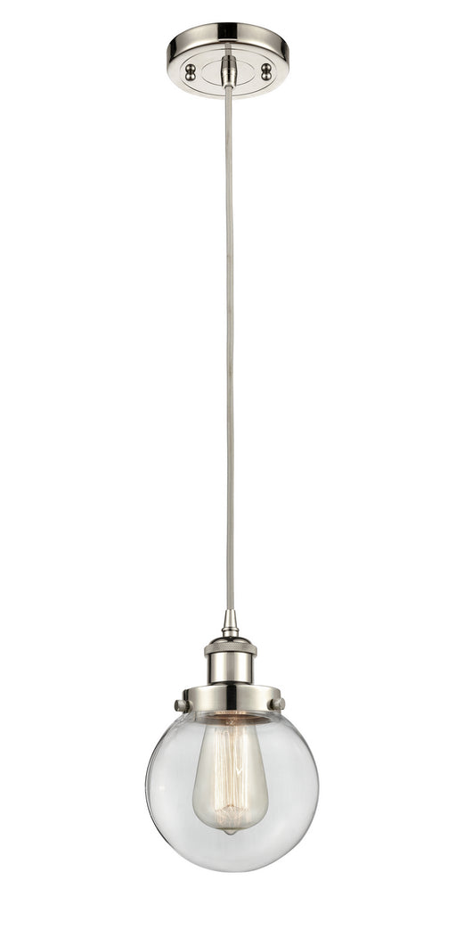 Innovations - 916-1P-PN-G202-6 - One Light Mini Pendant - Ballston - Polished Nickel