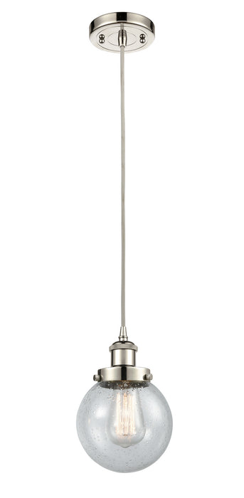 Innovations - 916-1P-PN-G204-6 - One Light Mini Pendant - Ballston - Polished Nickel