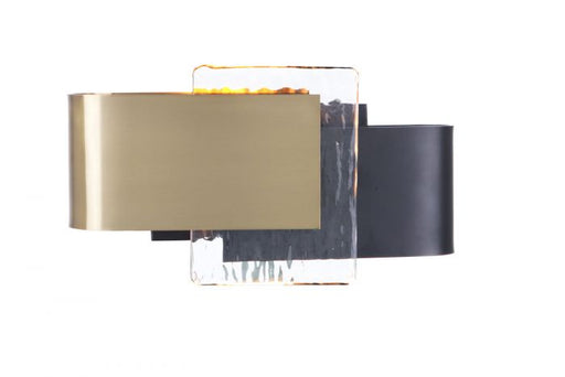 Craftmade - 11912FBSB-LED - LED Wall Sconce - Harmony - Flat Black/Satin Brass