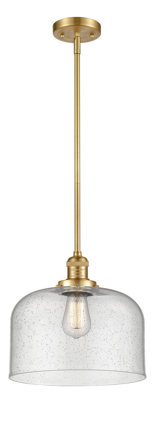 Innovations - 201S-SG-G74-L - One Light Mini Pendant - Franklin Restoration - Satin Gold