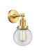 Innovations - 203-SG-G202-6-LED - LED Wall Sconce - Franklin Restoration - Satin Gold