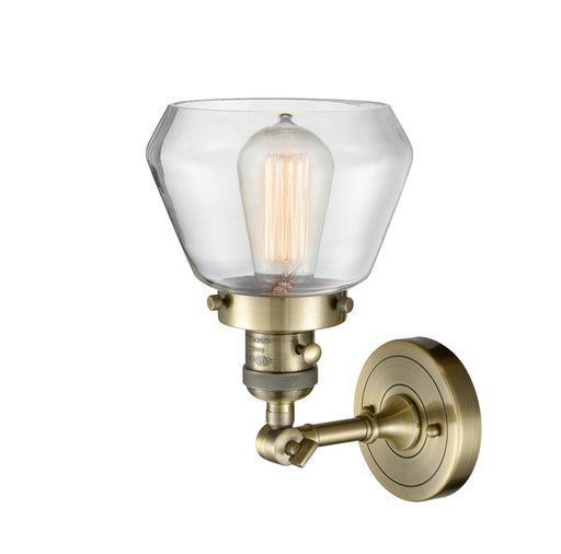 One Light Wall Sconce