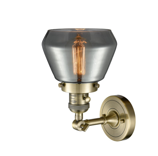 Innovations - 203SW-AB-G173-LED - LED Wall Sconce - Franklin Restoration - Antique Brass