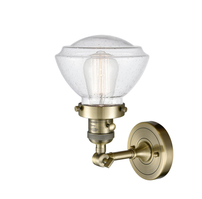 Innovations - 203SW-AB-G324-LED - LED Wall Sconce - Franklin Restoration - Antique Brass