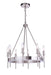 Craftmade - 54328-BNK - Eight Light Chandelier - Larrson - Brushed Polished Nickel