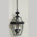 Quoizel - NY1179K - Three Light Outdoor Hanging Lantern - Newbury - Mystic Black
