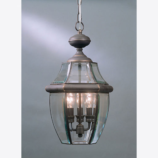 Quoizel - NY1179Z - Three Light Outdoor Hanging Lantern - Newbury - Medici Bronze
