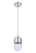 Craftmade - 55091-BNK - One Light Mini Pendant - Pill - Brushed Polished Nickel