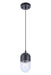 Craftmade - 55091-FB - One Light Mini Pendant - Pill - Flat Black