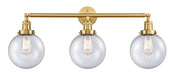 Innovations - 205-SG-G204-8-LED - LED Bath Vanity - Franklin Restoration - Satin Gold